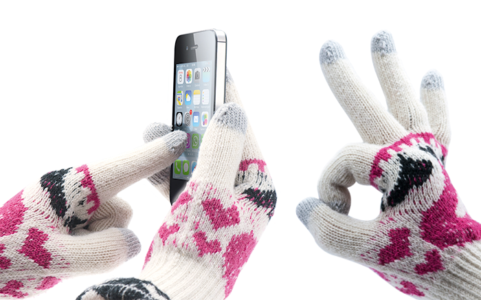 Avanca Touchscreen gloves winter romance