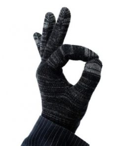 Avanca-Touchscreen-handschoenen-two-tone-fuzzy-black