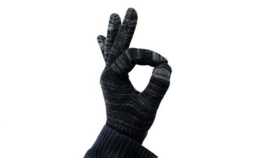 Avanca-Touchscreen-handschoenen-two-tone-fuzzy-black