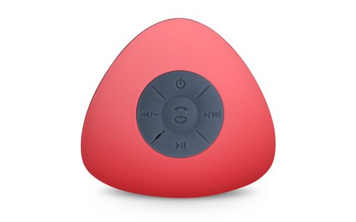 De Avanca Waterproof bluetooth speaker is verkrijgbaar in een rode kleur