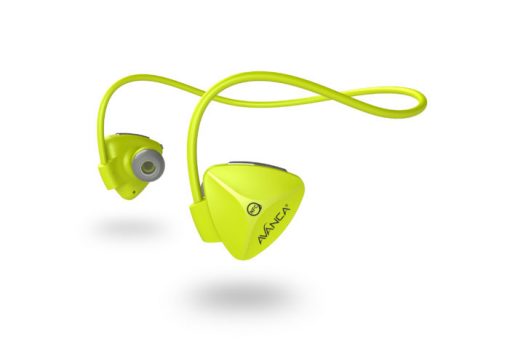 Avanca D1 Wireless Sports Headset Neon Yellow